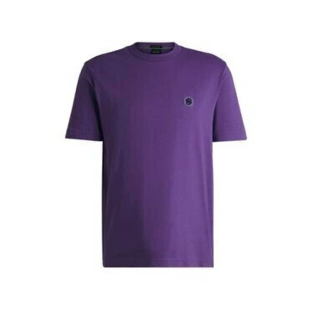 Thermo-regulating T-shirt in cotton with Double B monogram